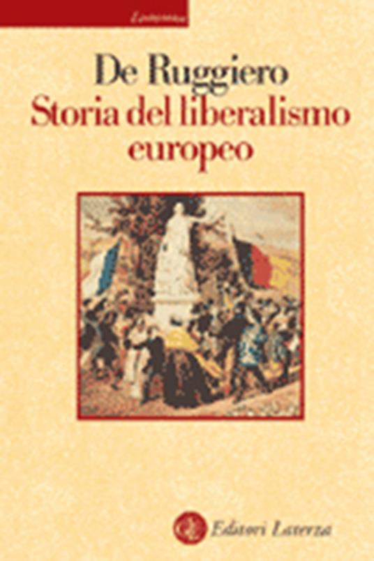 Storia del liberalismo europeo - Guido De Ruggiero - copertina