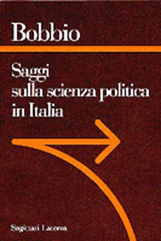 Saggi sulla scienza politica in Italia - Norberto Bobbio - copertina