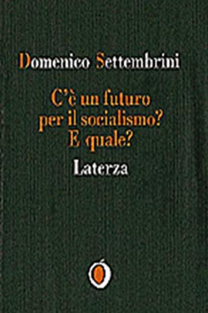 C'è un futuro per il socialismo? E quale? - Domenico Settembrini - copertina