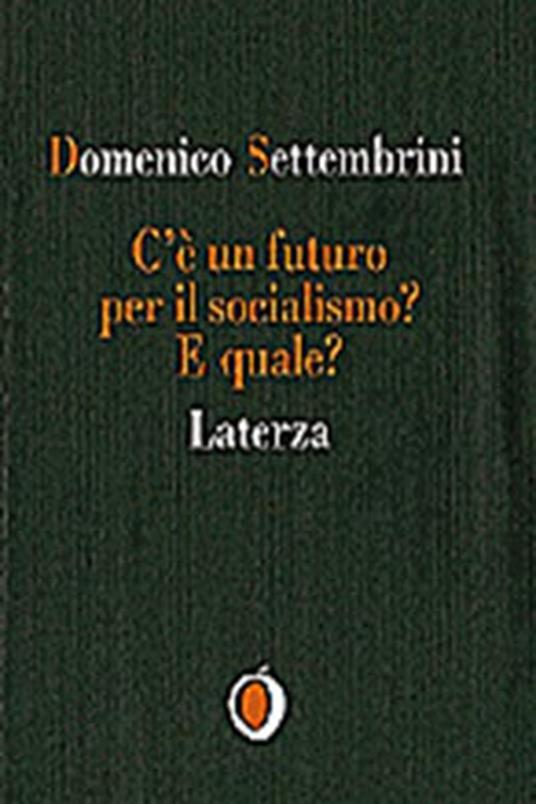 C'è un futuro per il socialismo? E quale? - Domenico Settembrini - copertina