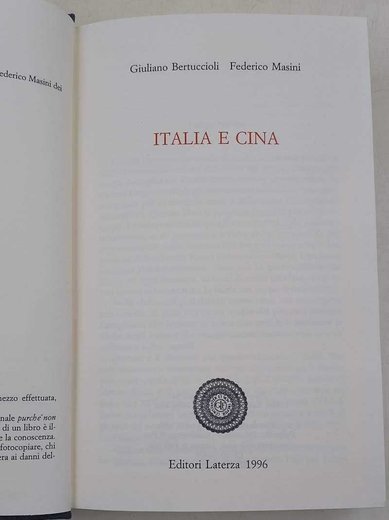 Italia e Cina