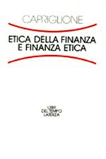 Etica della finanza e finanza etica