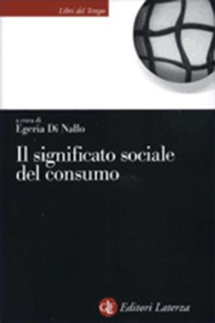 Il significato sociale del consumo - copertina