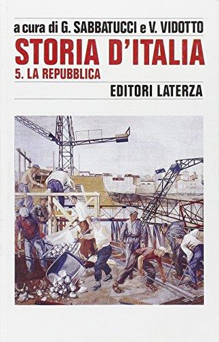 Storia d'Italia. Vol. 5: La Repubblica (1943-1963).