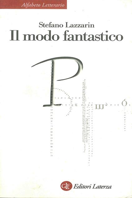 Il modo fantastico - Stefano Lazzarin - copertina