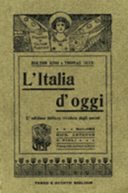 L' Italia d'oggi - Bolton King,Thomas Okey - copertina