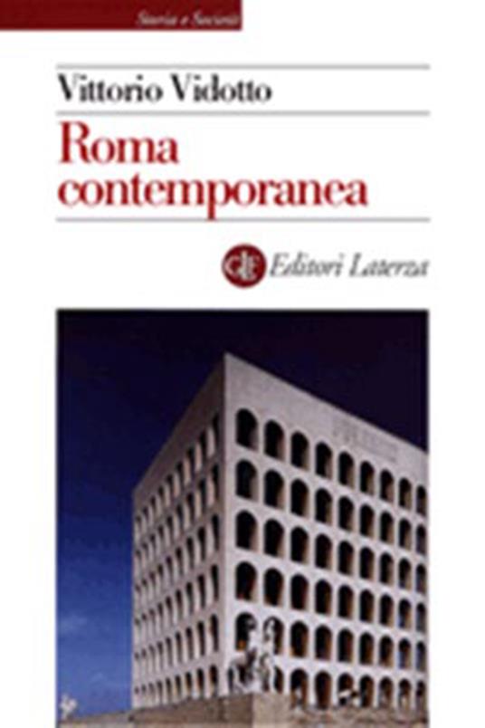 Roma contemporanea - Vittorio Vidotto - copertina