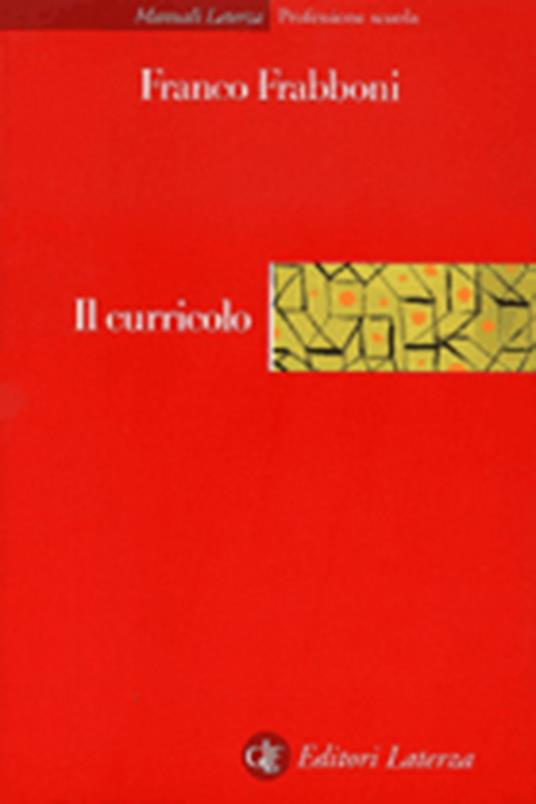 Il curricolo - Franco Frabboni - copertina
