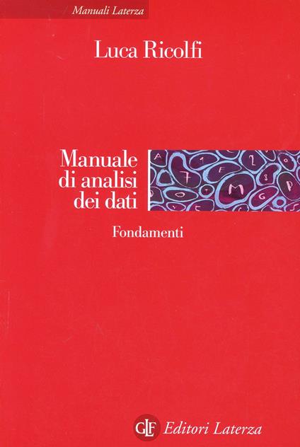 Manuale di analisi dei dati - Luca Ricolfi - copertina