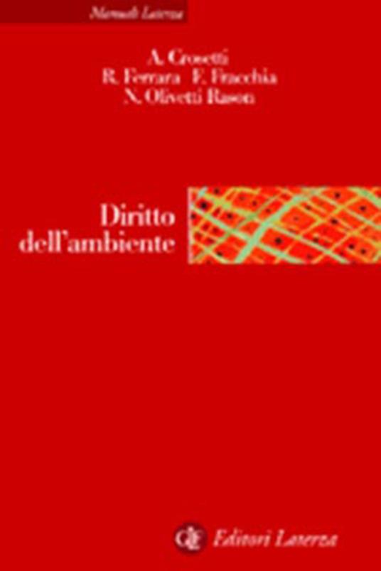 Diritto dell'ambiente - Alessandro Crosetti - copertina