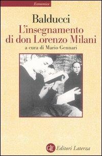 L' insegnamento di don Lorenzo Milani - Ernesto Balducci - copertina