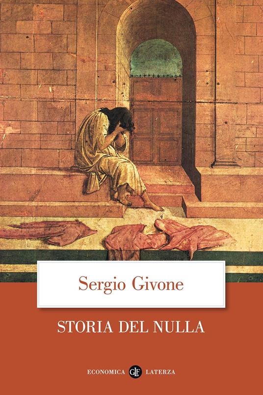 Storia del nulla - Sergio Givone - copertina