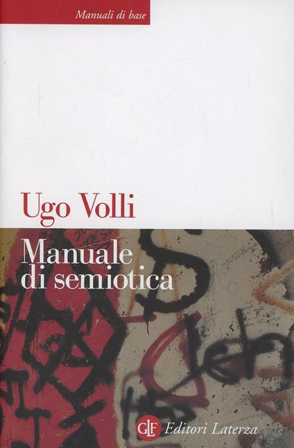 Manuale di semiotica - Ugo Volli - copertina