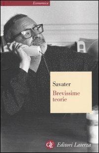 Brevissime teorie - Fernando Savater - copertina