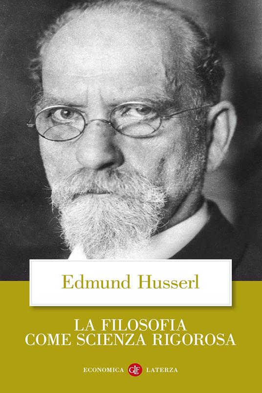 La filosofia come scienza rigorosa - Edmund Husserl - copertina