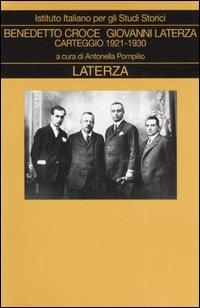 Carteggio. Vol. 3: 1921-1930 - Benedetto Croce,Giovanni Laterza - copertina