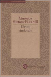Diritto sindacale - Giuseppe Santoro Passarelli - copertina