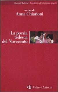 La poesia tedesca del Novecento - copertina