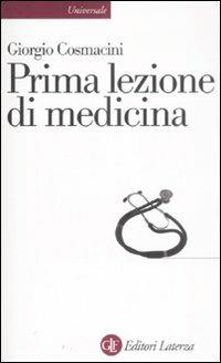 Prima lezione di medicina - Giorgio Cosmacini - copertina