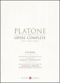 Opere complete. CD-ROM. Con libro - Platone - copertina