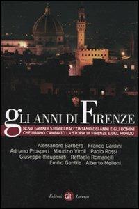 Gli anni di Firenze - copertina