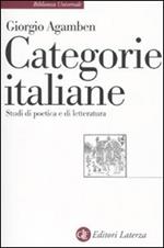 Categorie italiane. Studi di poetica e di letteratura