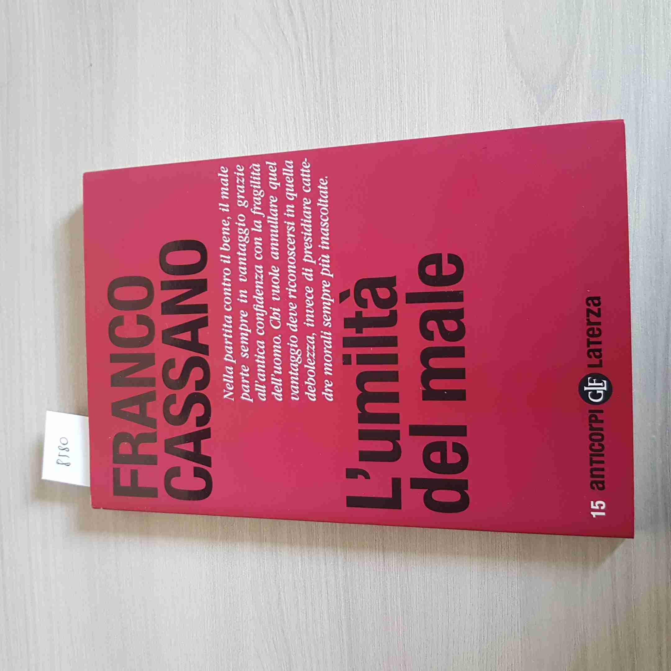 L' umiltà del male
