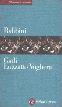 Rabbini - Gadi Luzzato Voghera - copertina