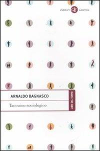 Taccuino sociologico - Arnaldo Bagnasco - copertina