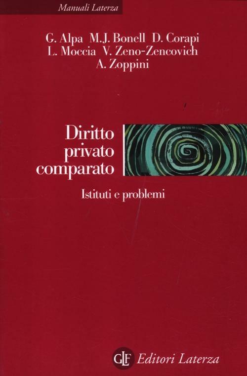 Diritto privato comparato. Istituti e problemi - copertina