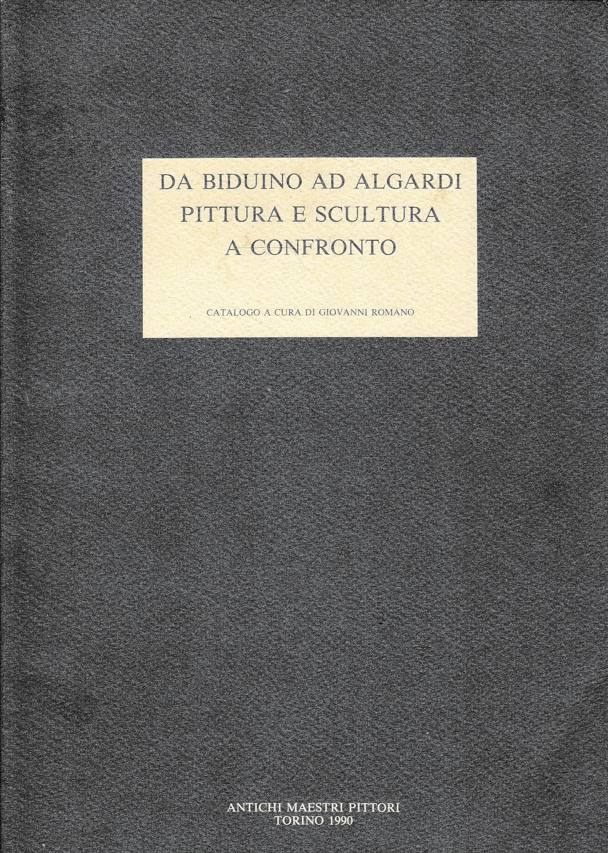 Da Biduino ad Algardi. Catalogo della mostra (Torino, 1990)