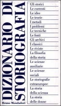 Dizionario di storiografia - copertina