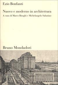 Nuovo moderno in architettura - Ezio Bonfanti - copertina