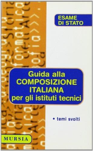 Guida alla composizione italiana per gli Ist. Tecnici - Luciano Minozzi - copertina