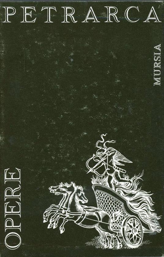 Le opere - Francesco Petrarca - copertina