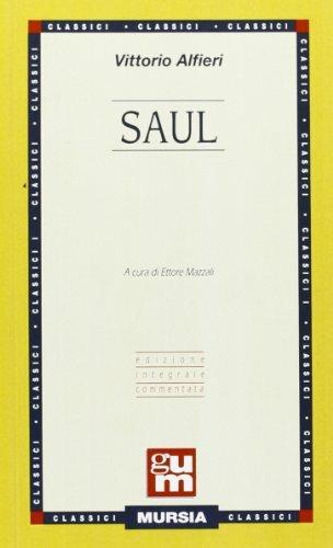 Saul - Vittorio Alfieri - copertina