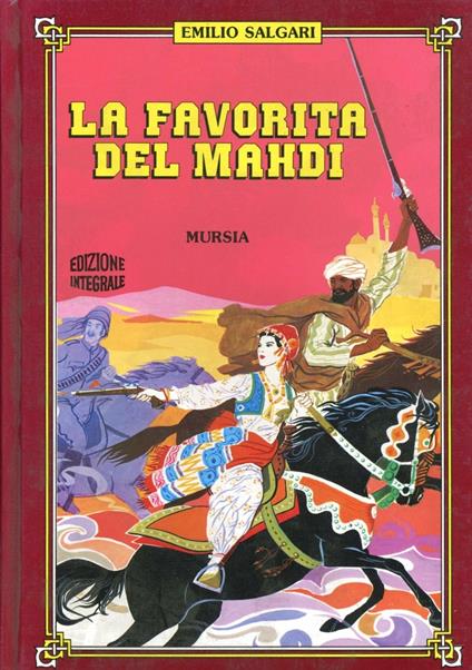 La favorita del Mahdi - Emilio Salgari - copertina