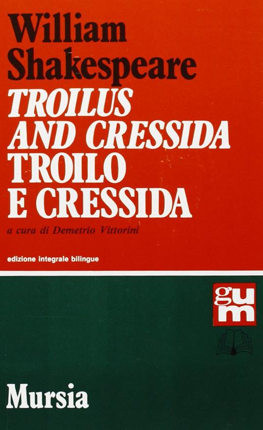 Troilus and Cressida-Troilo e Cressida - William Shakespeare - copertina