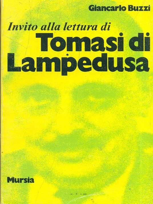Invito alla lettura di Tomasi di Lampedusa - Giancarlo Buzzi - copertina