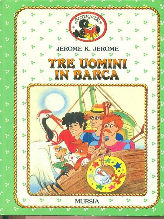 Tre uomini in barca - Jerome K. Jerome - copertina