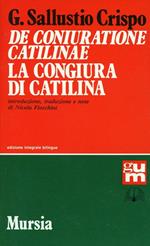 De coniuratione Catilinae-La congiura di Catilina