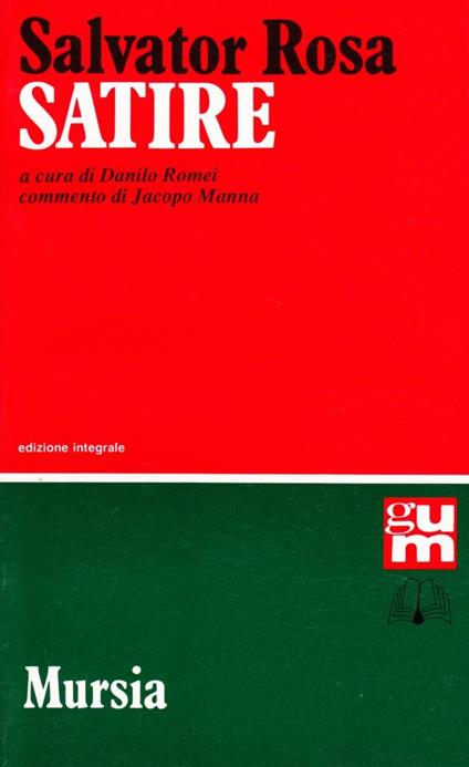 Satire - Salvator Rosa - copertina