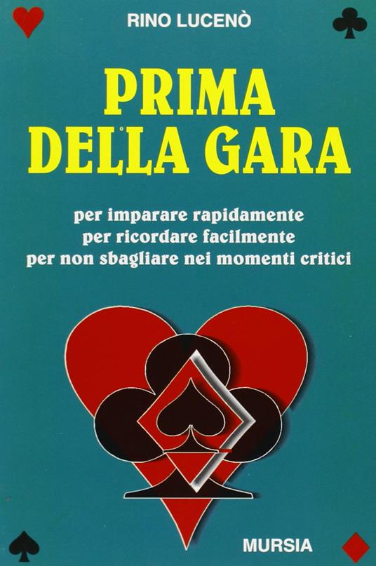 Prima della gara. Per imparare rapidamente, per ricordare facilmente, per non sbagliare nei momenti critici - Rino Lucenò - copertina