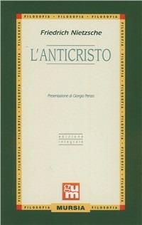 L'anticristo - Friedrich Nietzsche - copertina