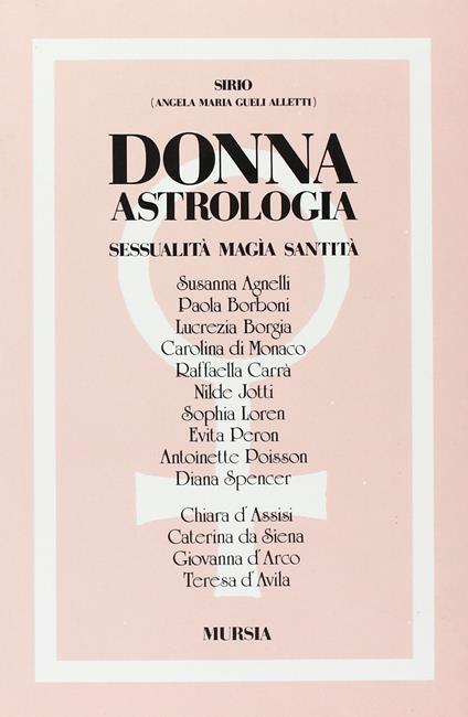 Donna Astrologia - Sirio - copertina