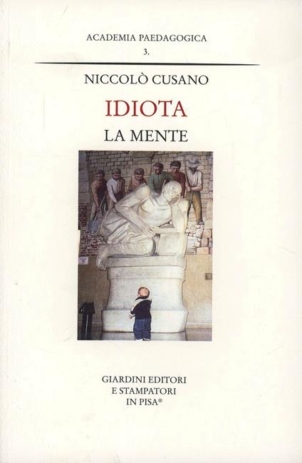 Idiota la mente - Niccolò Cusano - copertina