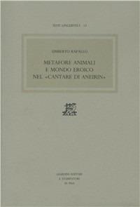 Metafore animali e mondo eroico nel «cantare di Aneirin» - Umberto Rapallo - copertina
