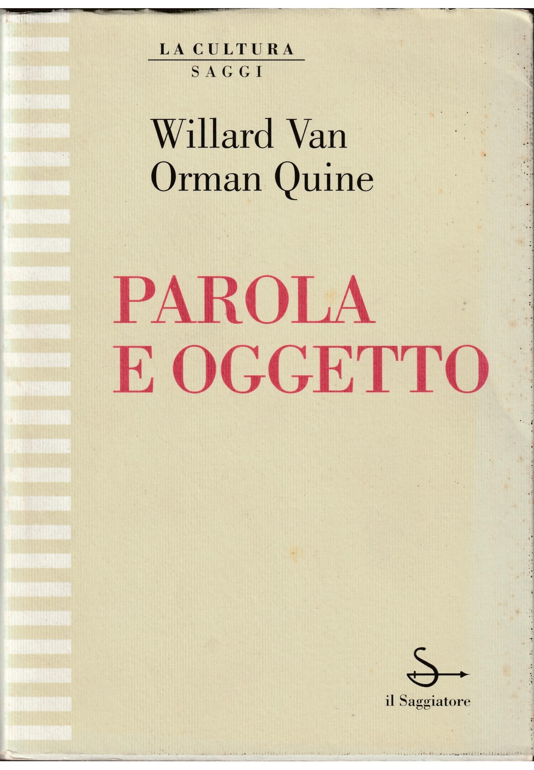 Parola e oggetto