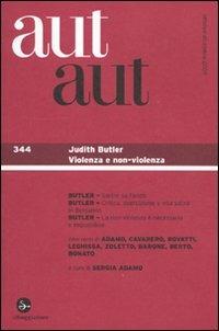 Aut aut. Vol. 344: Judith Butler. - copertina