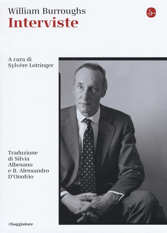 Interviste - William Burroughs - copertina
